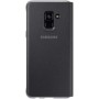 Samsung Neon Flip Carcasa Para Galaxy A8, notificaciones tramite bordes Illuminati, Oro