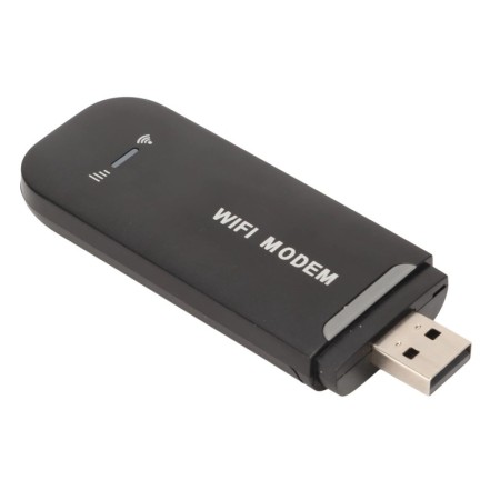 Enrutador WiFi 4G negro hasta 10 usuarios estable fácil conexión USB P