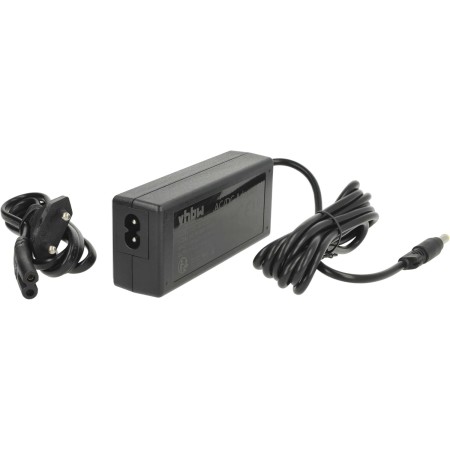 vhbw Fuente de alimentación para Sony Playstation 2 & PS2 Slim Line SCPH-7xxxx Modelos: 70004, 75004, 77004-220V Clavija Redonda
