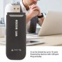 Enrutador WiFi 4G negro hasta 10 usuarios estable fácil conexión USB P