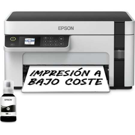 Impresora multifunción EcoTank ET-M2120 A4 monocromo con depósito de tinta y conexión Wi-Fi