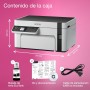 Impresora multifunción EcoTank ET-M2120 A4 monocromo con depósito de tinta y conexión Wi-Fi