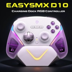 EasySMX D10 Gamepad inalámbrico Bluetooth TMR Sticks Joystick Controla