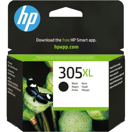 HP Cartucho de tinta original negro de alto rendimiento 305XL