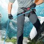 Cuerda de escalada de 10 mm, cuerda de seguridad de 10 m, cuerda de escalada estática para exteriores, cuerda de rescate con 2