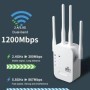 Nuevo repetidor WiFi de 1200Mbps extensor inalámbrico amplificador WiF