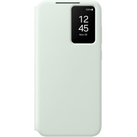 Samsung Galaxy - Funda Tipo Cartera Oficial para S24 FE, Color Menta