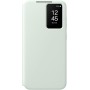 Samsung Galaxy - Funda Tipo Cartera Oficial para S24 FE, Color Menta