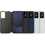 Samsung Galaxy - Funda Tipo Cartera Oficial para S24 FE, Color Menta