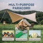 6 Piezas Paracord, Cuerda Paracord 4 MM, Cuerda Escalada Resistencia Desgarro, para Acampar Aire Libre, Jardín, DIY