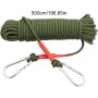 Cuerda De Escalada | 5 Metros Cuerda De Seguridad para Trabajo Exterior | Equipo De Tracción Exterior, Cuerda Multiusos para