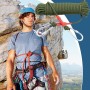 Cuerda De Escalada | 5 Metros Cuerda De Seguridad para Trabajo Exterior | Equipo De Tracción Exterior, Cuerda Multiusos para