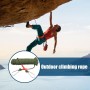 Cuerda De Escalada | 5 Metros Cuerda De Seguridad para Trabajo Exterior | Equipo De Tracción Exterior, Cuerda Multiusos para