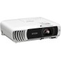 El EB-FH08 es un proyector económico Full HD con lámpara, 2 puertos HDMI, impresionantes tamaños de imagen sobre pantallas de