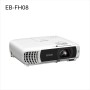 El EB-FH08 es un proyector económico Full HD con lámpara, 2 puertos HDMI, impresionantes tamaños de imagen sobre pantallas de