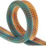FIXE - Cuerda Dinámica LA RIGLOS para Escalada en Pared - 8,4 mm de Diámetro - 60 m - Color Naranja - Poliamida - Doble y Gemela