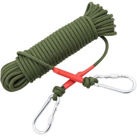 Cuerda Escalada 5 M, Cuerda de Escalada Cuerda de Seguridad Nylon Cuerda Cuerdas de Rescate, Equipo De Protección Multiusos para