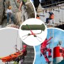 Cuerda Escalada 5 M, Cuerda de Escalada Cuerda de Seguridad Nylon Cuerda Cuerdas de Rescate, Equipo De Protección Multiusos para