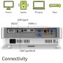BenQ WXGA DLP Proyector de Corto Alcance (MW632ST), 3200 lúmenes, WXGA 1280 x 800, HDMI, Altavoz de 10 W, Keystone, 87 Pulgadas