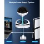 FASTSNAIL Soporte de carga para PlayStation VR2, auriculares multifunción verticales PS VR2 y controladores Sense, estación de