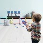 Diana Electronica con Pistola para Nerf, Objetivo de Tiro Automático con 20 Balas & Muñequeras, Juguete Niños 3 4 5 6 7 8 9 10