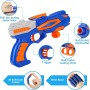 Diana Electronica con Pistola para Nerf, Objetivo de Tiro Automático con 20 Balas & Muñequeras, Juguete Niños 3 4 5 6 7 8 9 10