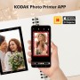 KODAK Dock Plus 4PASS Impresora de Fotos Instantánea (10x15cm) + Paquete de Accesorios con 90 Hojas