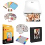 KODAK Step Impresora de fotos instantánea para smartphone - Mini portátil inalámbrica en color - Fotos adhesivas Zink 2x3” -