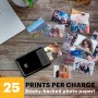 KODAK Step Impresora de fotos instantánea para smartphone - Mini portátil inalámbrica en color - Fotos adhesivas Zink 2x3” -