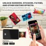 KODAK Step Impresora de fotos instantánea para smartphone - Mini portátil inalámbrica en color - Fotos adhesivas Zink 2x3” -