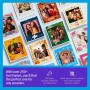 HP Sprocket Photobooth Impresora de Fotos 3x4” (Blanco) – 250+ Marcos, impresión en Papel Zink, Wi-Fi, luz LED, Pantalla táctil