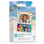 HP Sprocket Photobooth Impresora de Fotos 3x4” (Blanco) – 250+ Marcos, impresión en Papel Zink, Wi-Fi, luz LED, Pantalla táctil