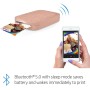 HP Sprocket 2x3" Impresora de fotos instantánea para smartphone - Portátil, inalámbrica en color - Fotos Zink adhesivas -