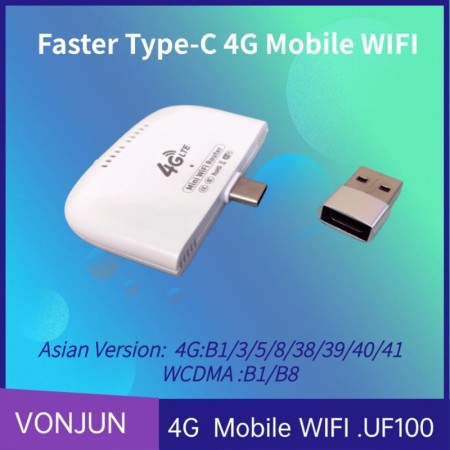 Mini enrutador WiFi 4G LTE con adaptador USB, enrutador móvil inalámbr