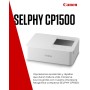Canon SELPHY CP1500 Impresora Fotográfica Compacta – Impresión Inalámbrica, USB C y Tarjeta SD – Ideal para Scrapbooking y