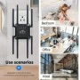 Repetidor WiFi de 300Mbps, extensor de señal WiFi inalámbrico, 8 anten