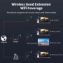 Repetidor WiFi de 300Mbps, extensor de señal WiFi inalámbrico, 8 anten