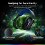 WESEARY WG1 Cascos Gaming Inalambricos, Auriculares Gaming Inalambricos para PS5, PS4, PC, Switch, Sonido Estéreo Cascos con