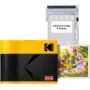 KODAK Mini 2 ERA 4PASS Impresora de Fotos Portátil (5,3x8,6cm) (Impresora + Pack con 68 Hojas (8 Hojas Iniciales + 60 Hojas),