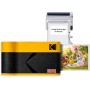 KODAK Mini 2 ERA 4PASS Impresora de Fotos Portátil (5,3x8,6cm) (Impresora + Pack con 68 Hojas (8 Hojas Iniciales + 60 Hojas),