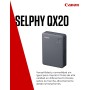 Canon SELPHY QX20: Impresora portátil de Fotos por Wi-Fi, sublimación de Tinta, 2 tamaños con Dorso Autoadhesivo, Carga USB-C.