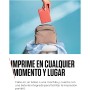 Canon SELPHY QX20: Impresora portátil de Fotos por Wi-Fi, sublimación de Tinta, 2 tamaños con Dorso Autoadhesivo, Carga USB-C.