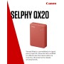 Canon SELPHY QX20: Impresora portátil de Fotos por Wi-Fi, sublimación de Tinta, 2 tamaños con Dorso Autoadhesivo, Carga USB-C.