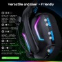 WESEARY WG1 Cascos Gaming Inalambricos, Auriculares Gaming Inalambricos para PS5, PS4, PC, Switch, Sonido Estéreo Cascos con