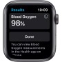 Apple Watch Series 6 (GPS, 44MM) Caja de Aluminio Gris Espacial con Correa Deportiva Negro (Reacondicionado)