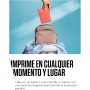 Canon SELPHY QX20: Impresora portátil de Fotos por Wi-Fi, sublimación de Tinta, 2 tamaños con Dorso Autoadhesivo, Carga USB-C.