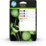 HP 953 6ZC69AE, Negro, Cian, Magenta y Amarillo, Cartuchos de Tinta Originales, Pack de 4, para impresoras HP OfficeJet Pro