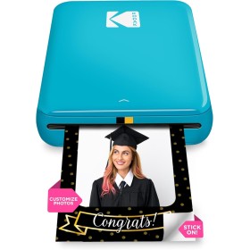 KODAK Step Impresora de fotos instantánea para smartphone - Mini portátil inalámbrica en color - Fotos adhesivas Zink 2x3” -