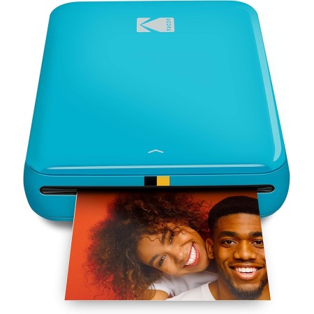 KODAK Step Impresora de fotos instantánea para smartphone - Mini portátil inalámbrica en color - Fotos adhesivas Zink 2x3” -