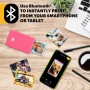 KODAK Step Impresora de fotos instantánea para smartphone - Mini portátil inalámbrica en color - Fotos adhesivas Zink 2x3” -